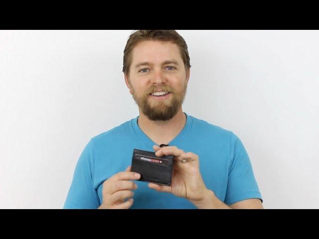 Card Holder Wallet Review: Alpine Swiss Super Slim