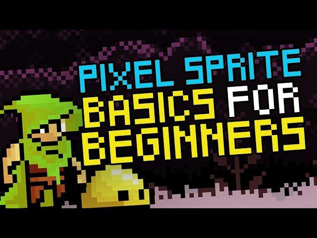 10 Minute Pixel Sprite TUTORIAL for COMPLETE BEGINNERS