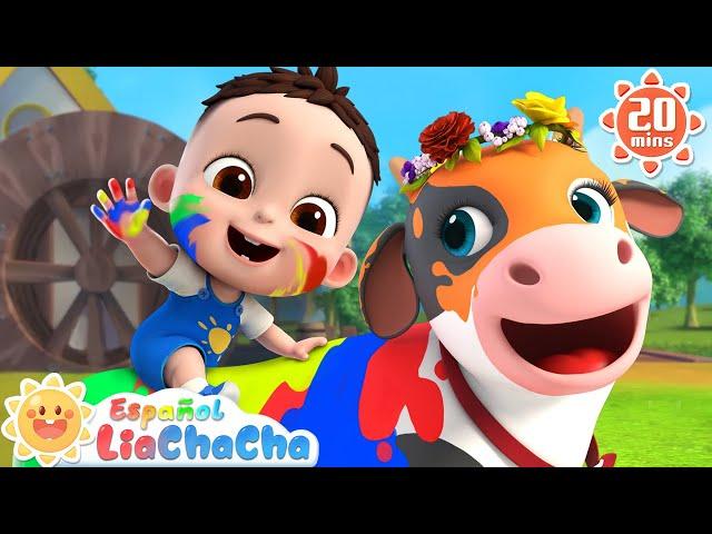 La Vaca Lola | Canción de la Granja | LiaChaCha en Español - Canciones Infantiles