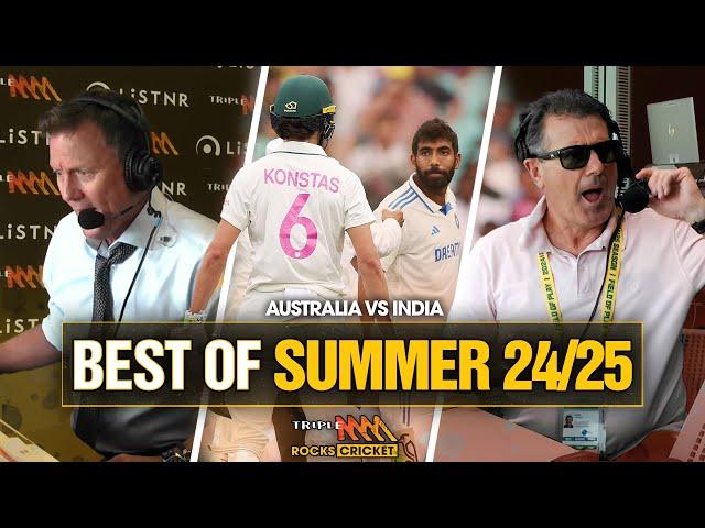 Best Bits From The 2024/25 Australia v India Border-Gavaskar Trophy | Triple M Cricket