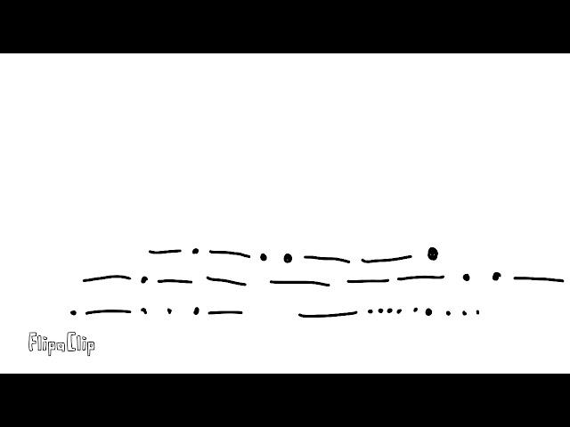 Morse code figuring. Can you figure it out?