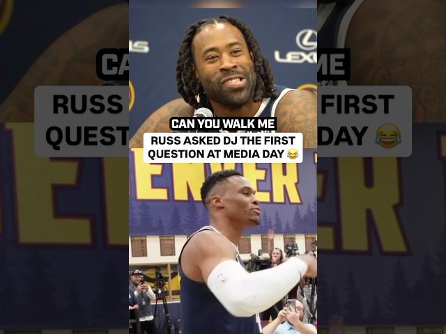 Russ Asked DJ’s First Question at Media Day 