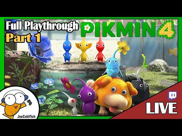 Pikmin 4 Full Playthrough (Part 1) | LIVESTREAM via Twitch