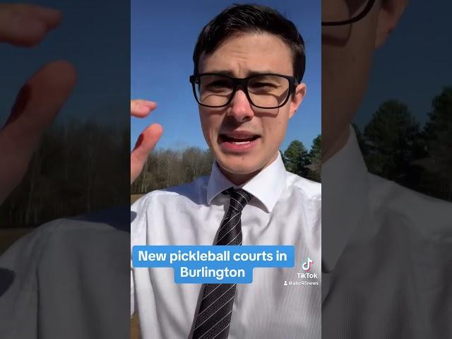 17 new pickleball courts in Burlington, NC #ncnews #breakingnews