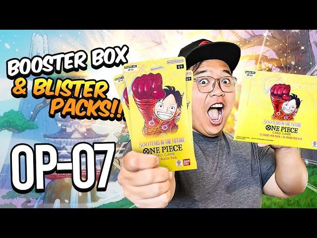 STILL TEAM BLISTER? Opening a Booster Box and 15 Blister Packs of OP-07, 500 Years in the Future