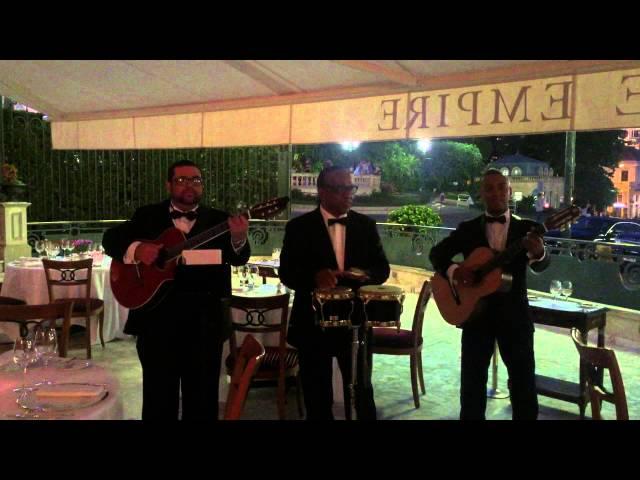 LC DE PAULA TRIO - in Monte Carlo - Salle Empire "Hotel de Paris"  (Bublé)