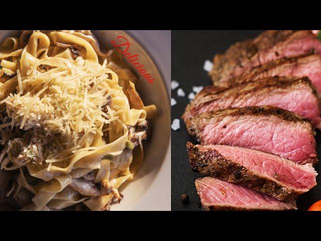 Easy and Creamy Beef and Mushrooms Pasta You Just Can`t Stop Eating!