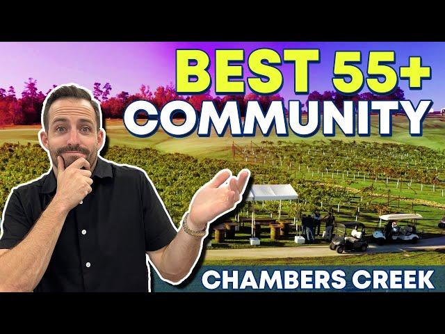 Chambers Creek | The BEST 55+ Community!! Golf, Vineyard, Boating | 55+ Community Texas