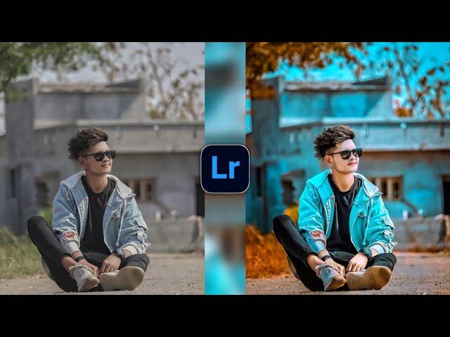 Blue and orange effect Lightroom photo editing | Lightroom Photo Editing | Lr Photo Editing Tutorial