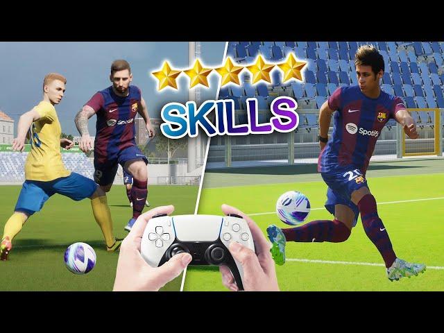 eFootball 2024 : New Skills Tutorial ! How To Master The Most Complex 5-Star Skills 