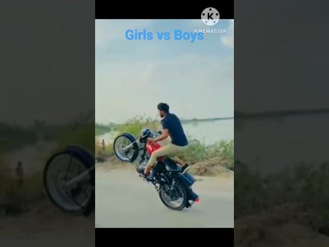 virls vs boys riding #shorts#trending#youtubeshort