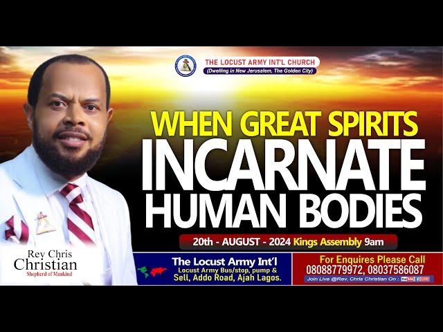 Rev. Chris Christian - When Great Spirits Incarnate Human Bodies \ Gethsemane 2024