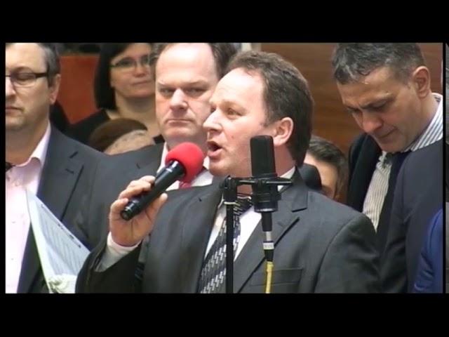Cor bărbătesc - Mulțumim, o, Isuse, pentru planul salvării (Elim Viena)