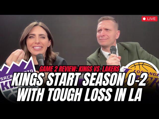 Kings vs. Lakers REVIEW! Why the Kings are now 0-2 & LeBron & Lakers look for real