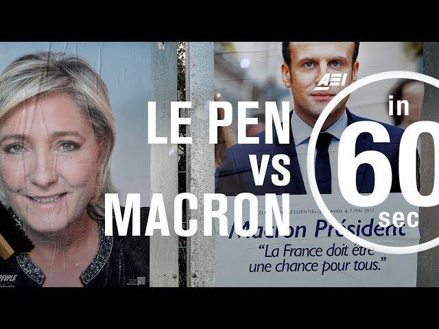 Le Pen vs Macron: French Election 2017 | IN 60 SECONDS