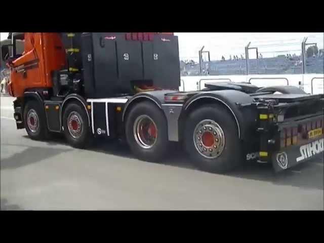 Best of Scania V8 sound compilation