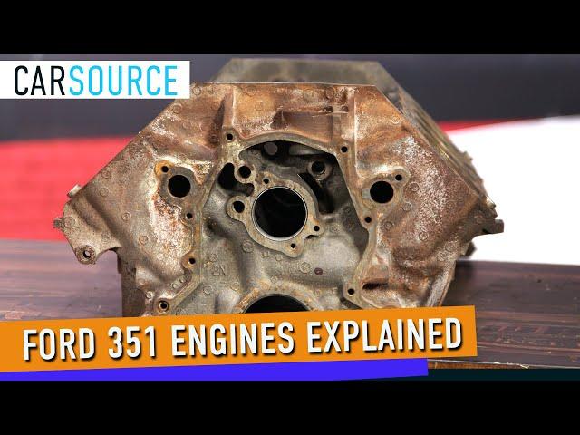 It's Got a 351 Under The Hood!!! | Ford's Different 351Cubic Inch Engines Explained #engine