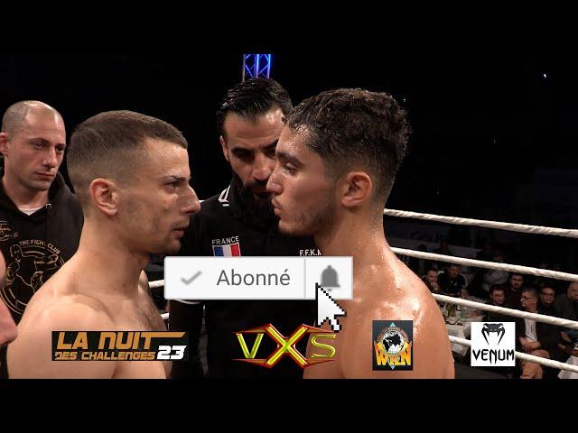 Adam MESSAOUDI vs Davide TONIETTO By #vxs #european #championship  #wkn #nuit_des_challenges