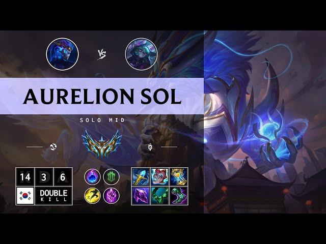 Aurelion Sol Mid vs Vex - KR Challenger Patch 14.12