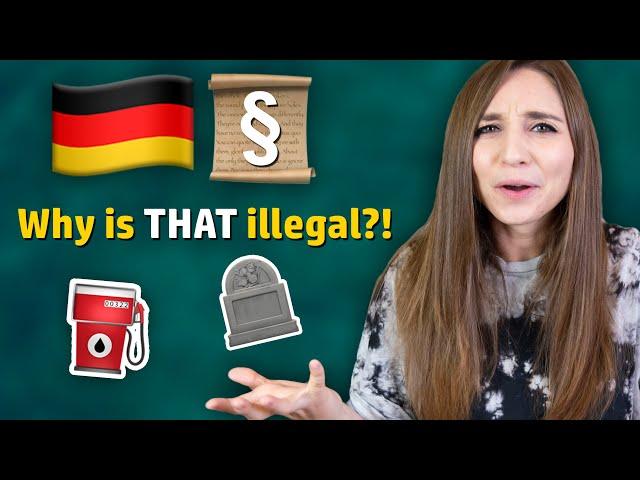 CRAZY GERMAN LAWS! 6 surprising things that are forbidden in Germany | Feli from Germany