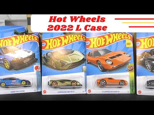 2022 Hot Wheels L Case Unboxing w/Super Treasure Hunt