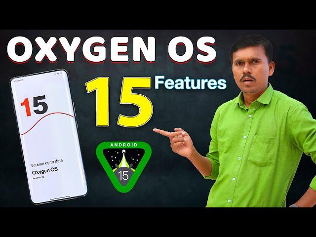 Oxygen OS 15 செம சூப்பரா இருக்குல! Oxygen OS 15 Features Explained  Android 15  TB