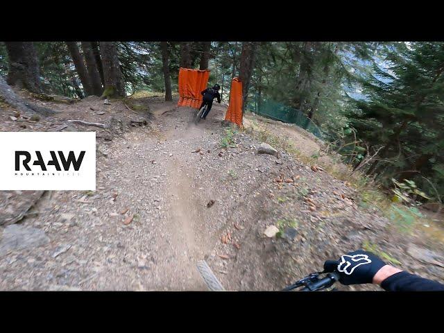 RAAW Laps in Champery with Dan & Ruben | RAAW Mountain Bikes