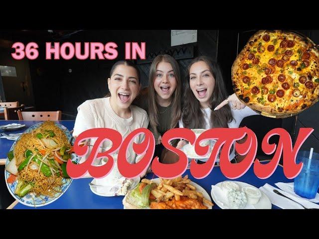 WHERE TO EAT IN BOSTON! (36 HOURS)