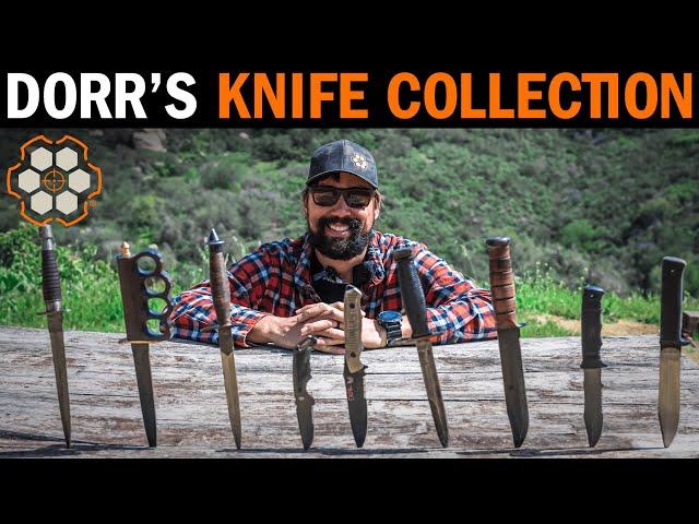 Navy SEAL Dorr's Knife Collection