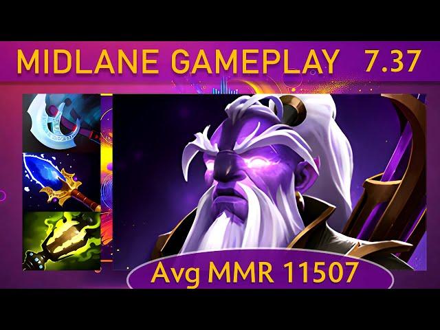  7.37 Void Spirit |KDA - 22 KP - 75%| New patch Mid Gameplay - Dota 2 Top MMR