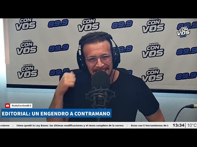 "Un engendro a contramano" por Alejandro Bercovich | Editorial en Pasaron Cosas