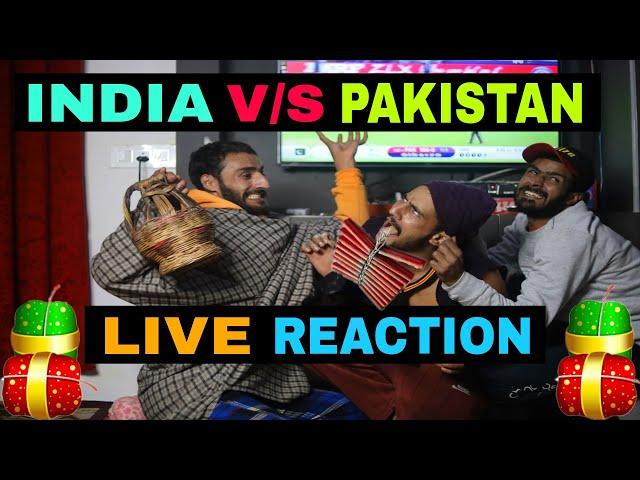 India vs Pakistan Live Match Reaction Funny Video by kashmiri rounders