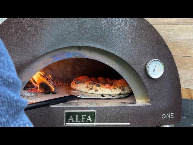 Alfa One Pizza Oven - Cooking 100% Biga Dough