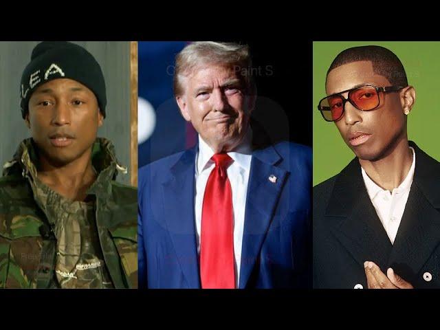 Pharrell Embarrassingly Contradicts Himself With 2024 Election Stance