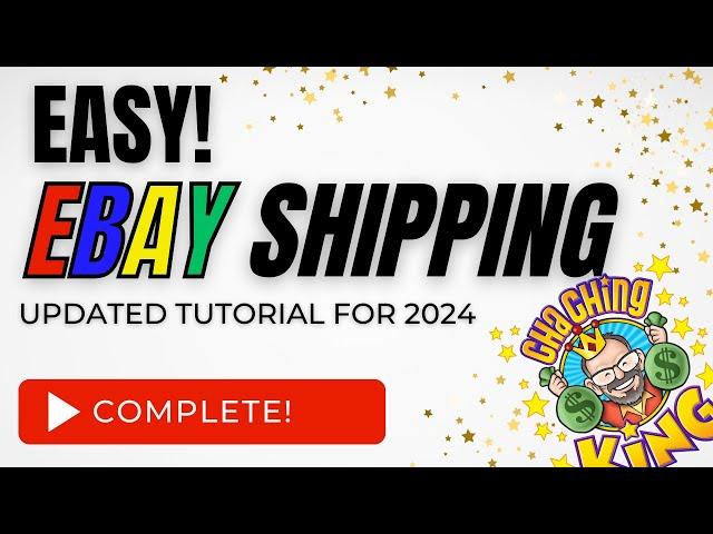 EBAY SHIPPING 101: The Easiest Tutorial for New Sellers with Best Practices!