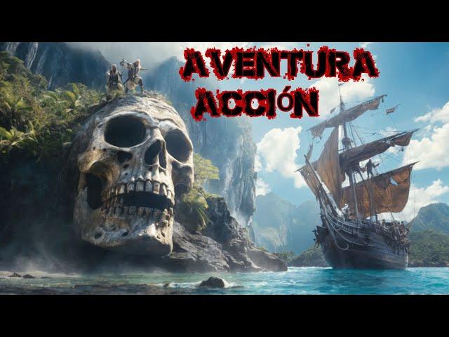 El Posadero Jim Y John Silver Buscan Un Tesoro En Una Isla Maldita.pelicula De Aventura En Español