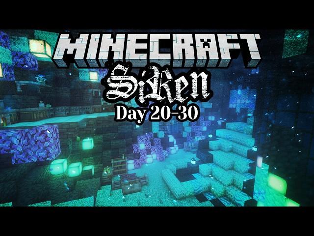 There's No Place Like Home 🪼 Minecraft Siren 100 Days Let's Play Day 30