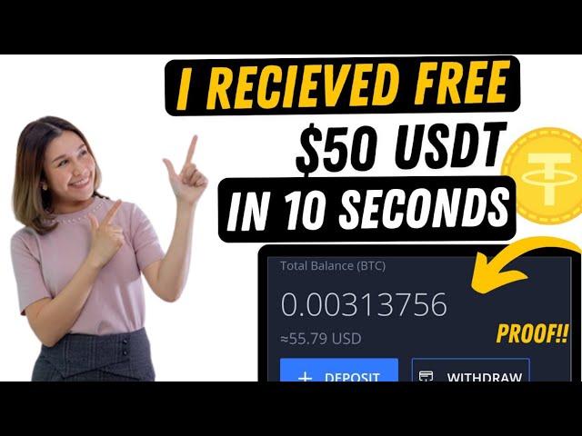 How To Get FREE $50 USDT in 10 Seconds (PROVEN)