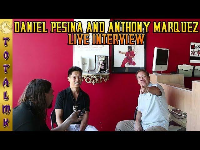 Daniel Pesina & Anthony Marquez Interview live from EKF In Chicago! Mortal Kombat!