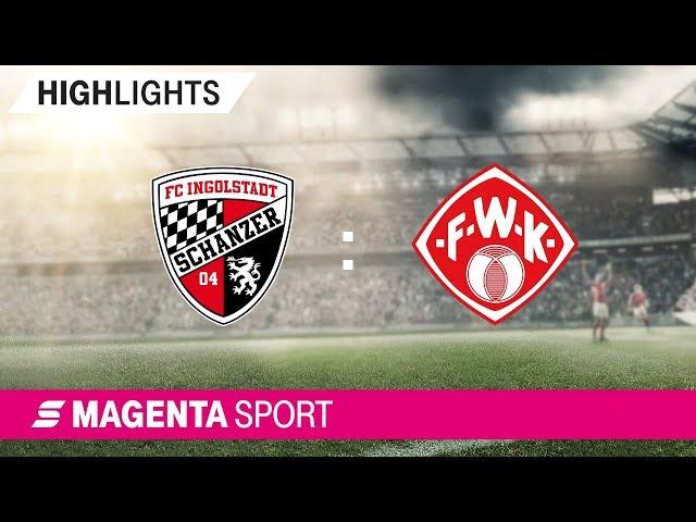 FC Ingolstadt - FC Würzburger Kickers | Spieltag 4, 19/20 | MAGENTA SPORT