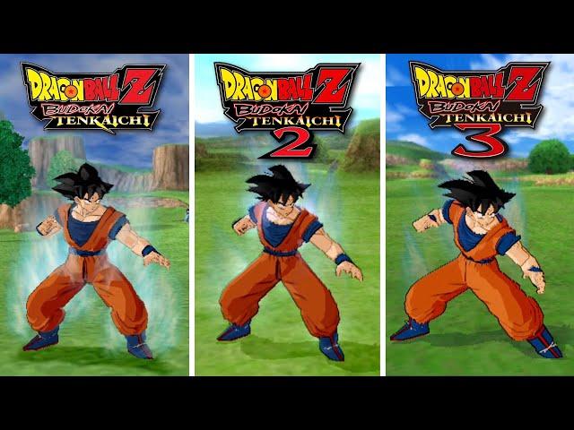 Comparing The Budokai Tenkaichi Trilogy