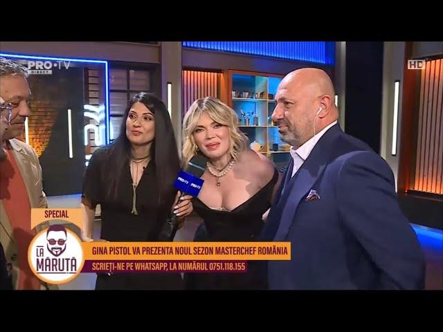 Gina Pistol va prezenta noul sezon Masterchef România