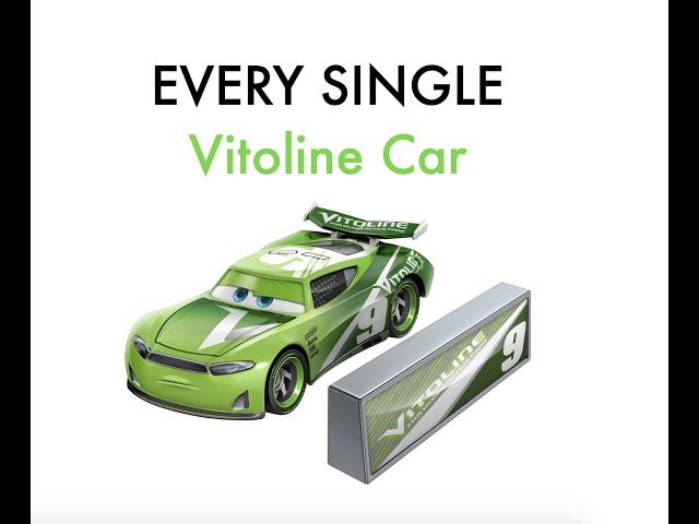 Every Single Disney Cars Vitoline Diecast