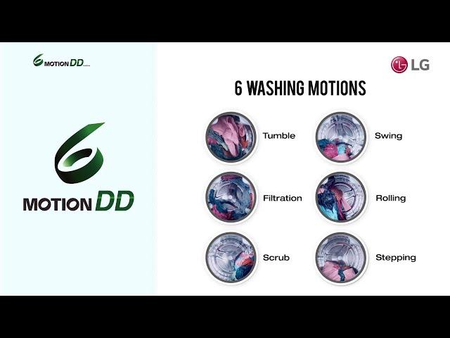 LG 6 Motion DD: The Optimal Wash For Fabrics