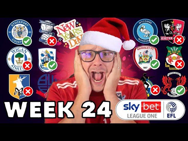 2024/25 League 1 - Matchday #24 Predictions