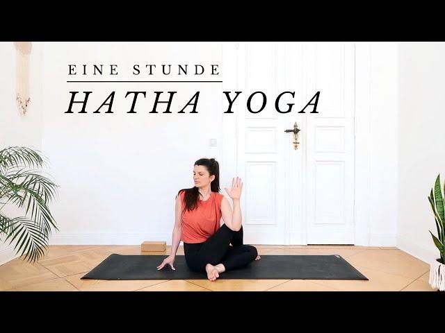 Komplette Hatha Yogastunde in 60 Minuten | Yoga Vidya Grundreihe Mittelstufe | Sivananda Yoga