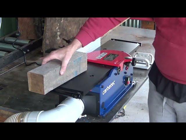 Carbatec Jointer Unboxing and Test