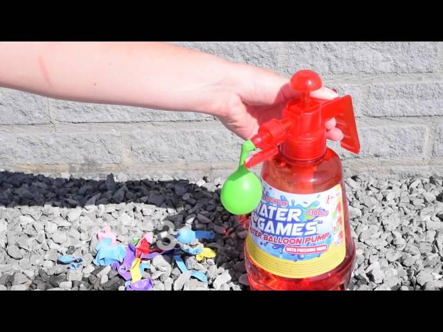 Toi-Toys International - instruction video - 65195 Water Balloon Pump incl. Tie Tool!