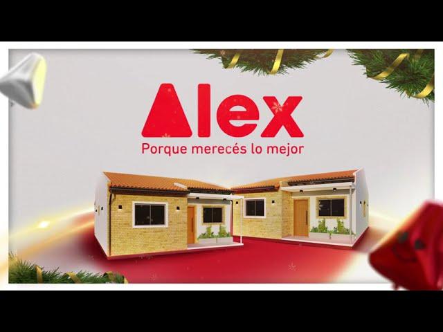 ¡Llegó la promo 2 casas nuevas con Alex!