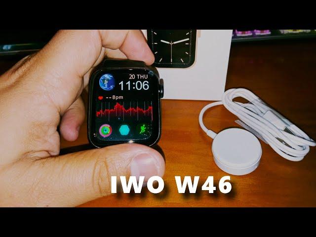 ⌚ Smartwatch IWO W46  Unboxing & Review